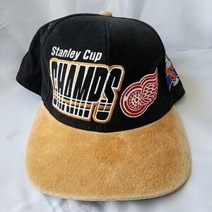 Starter Stanley‎ Cup Champions Detroit Red Wings Hat Cap 1997 Rare Original NHL